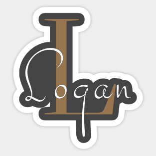 I am Logan Sticker